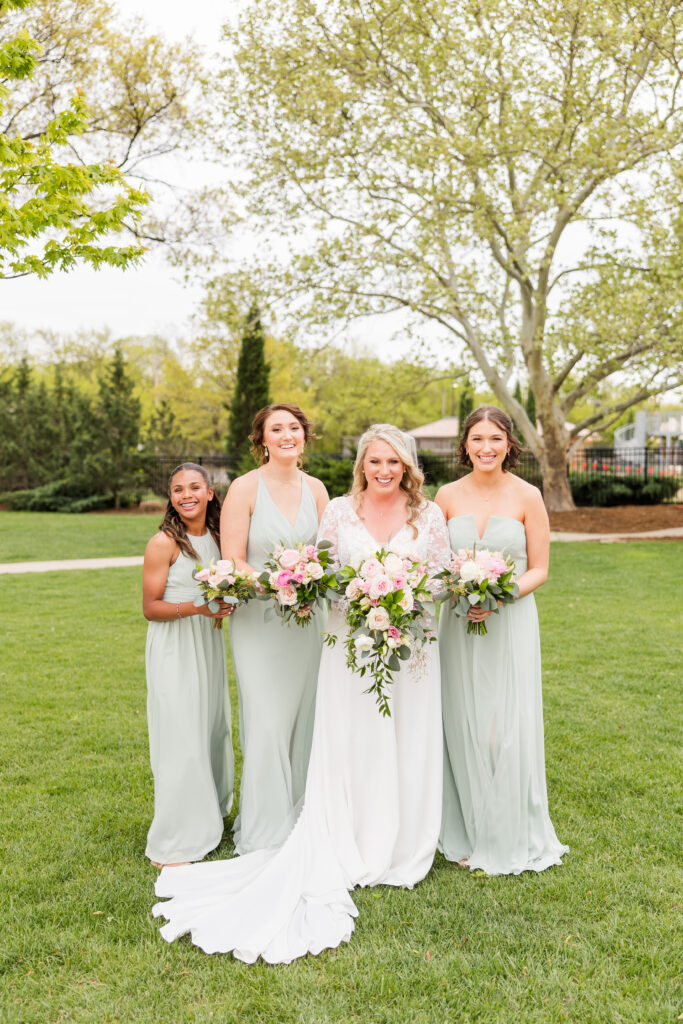 Enlisting the help of your bridesmaids can help you keep your wedding on budget